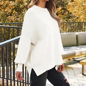 Lillusory Oversized Knit Sweater